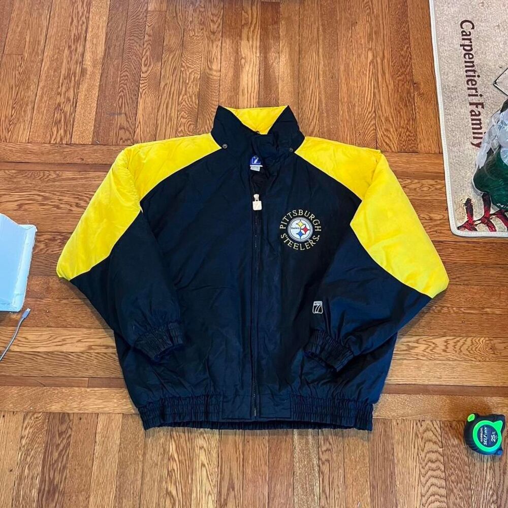Vintage 90s logo 7 Pittsburgh‎ Steelers jacket